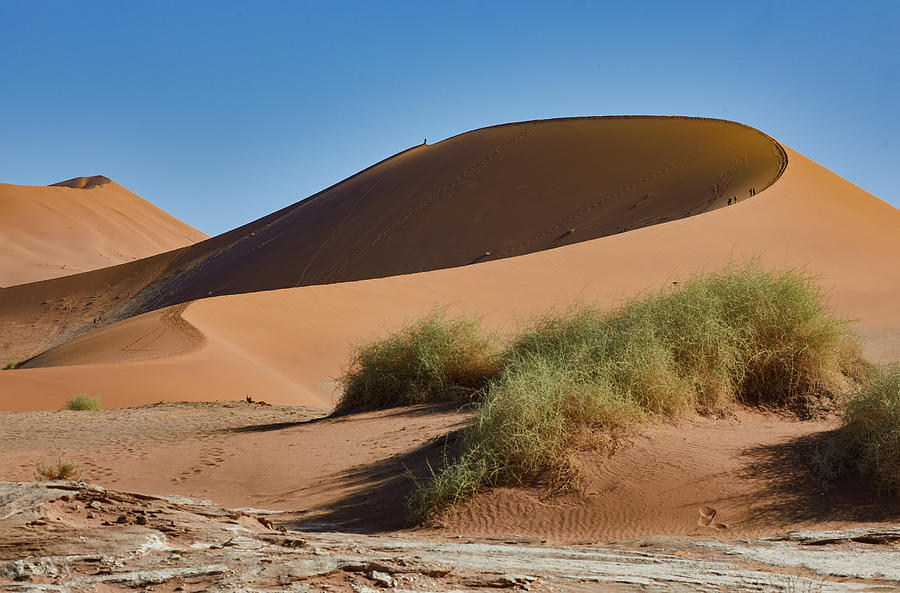 Dunes In The Namib Desert, Namib Naukluft Park, Namibia Photograph by Thomas Grundner