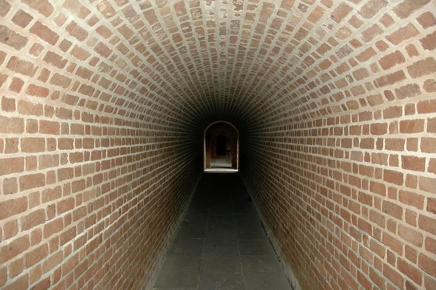Dungeon Tunnel In Fort Clinch Amelia Photograph by Purdue9394