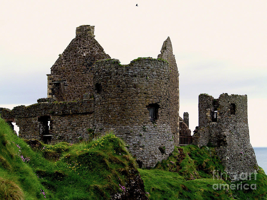 Dunluce Castle- Stronghold of the MacDonalds Photograph by Patricia Griffin Brett