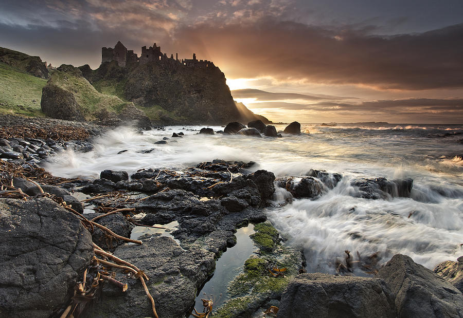 Castle Photograph - Dunluce Light by Gary Mcparland