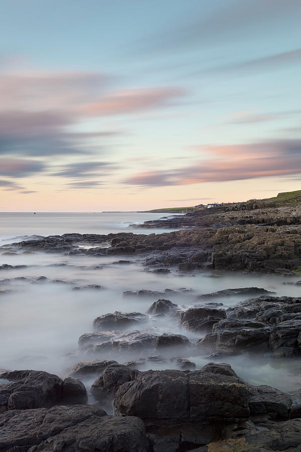 Dunstanburgh Coast, Northumberland Photograph by Nick Cable