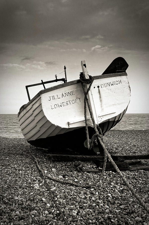 Dunwich Boat Photograph by Ian Merton