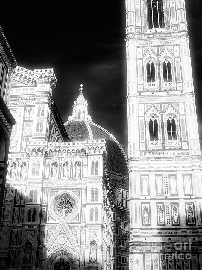 Duomo di Firenze Light and Shadow Photograph by John Rizzuto