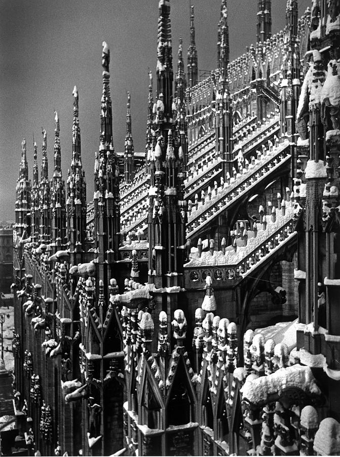 Duomo Di Milano Photograph by Alfred Eisenstaedt