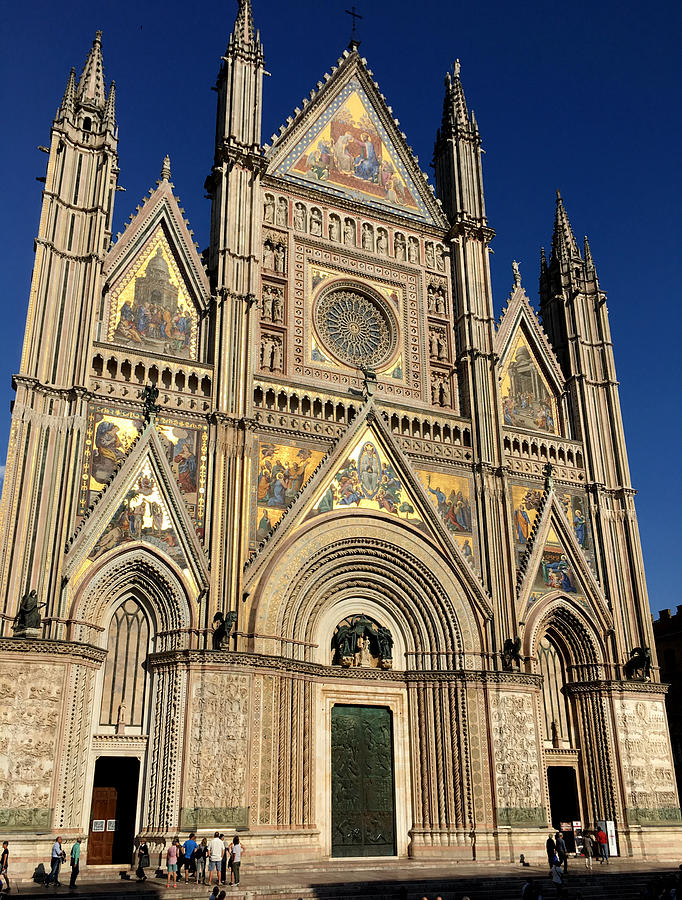 Duomo Of Orvieto Photograph By Lary Peterson Fine Art America