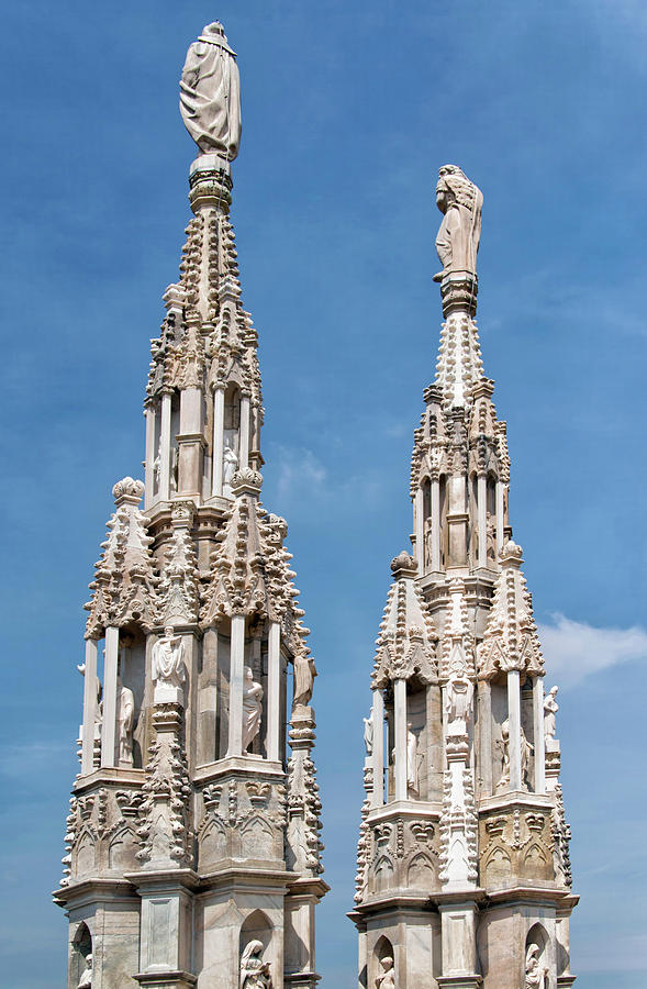 Duomos Towers | Milano, Italy Photograph by Stefan Cioata
