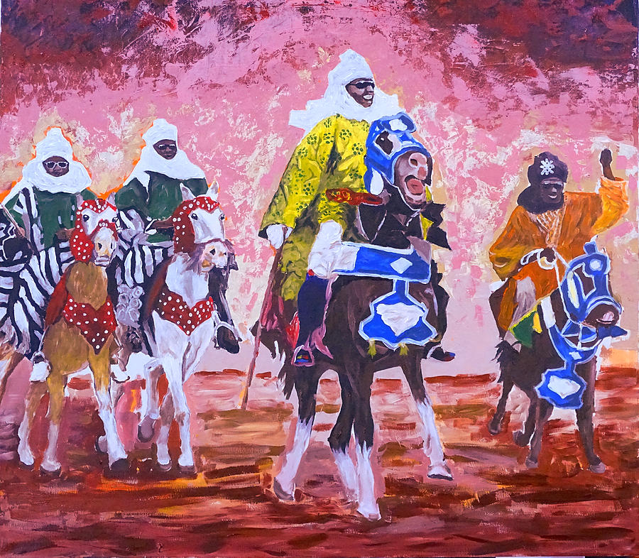 African Equestrian Festival (Durbar) Art Print, 46% OFF