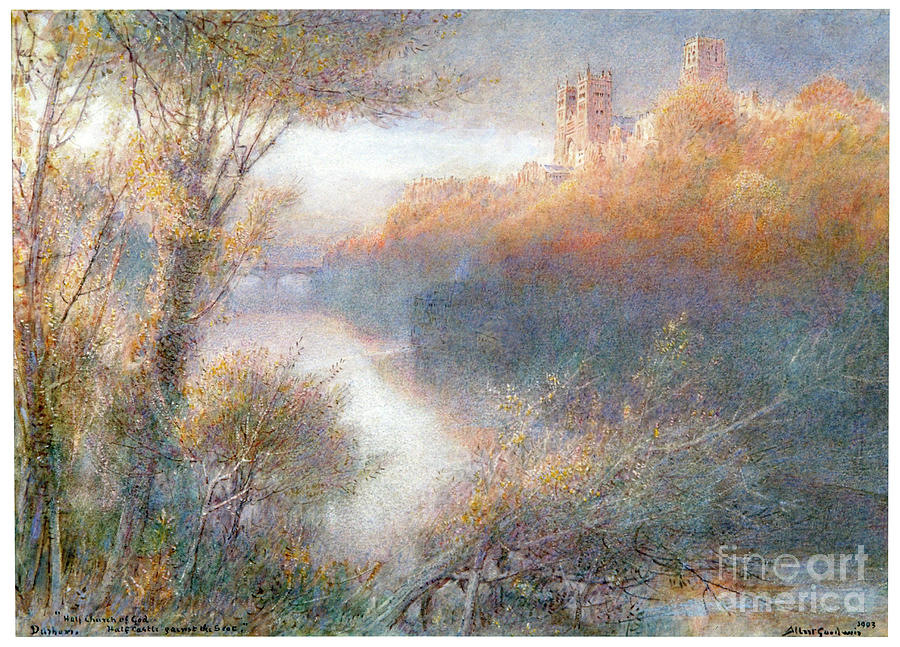 Durham Cathedral, 1903. Artist Albert Drawing by Heritage Images