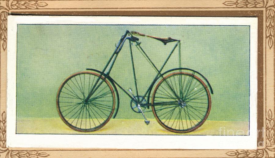 Dursley Pedersen Cantilever Bicycle Drawing by Print Collector