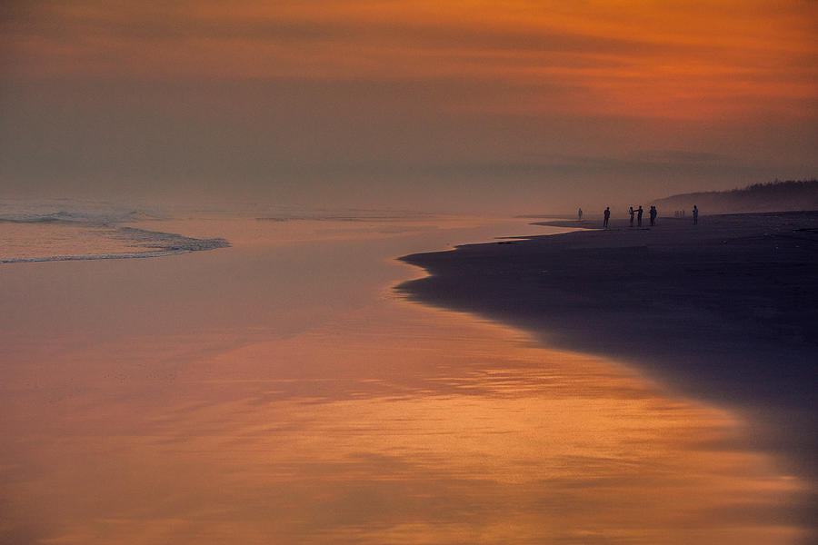 Dusk At Parangtritis Beach Photograph by Gatot Herliyanto