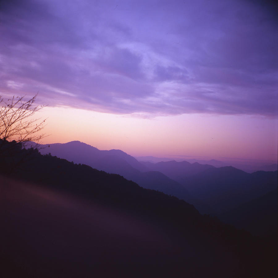 Dusk From Peak Of Mountain Takao Photograph by Noriakimasumoto