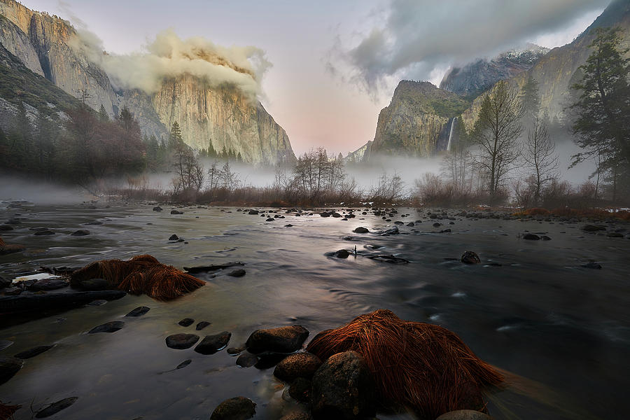 Dusk In Yosemite Photograph