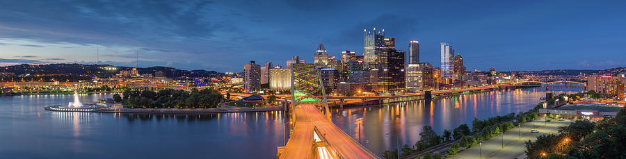Dusk over Pittsburgh by Emmanuel Panagiotakis Dusk over Pittsburgh by Emmanuel Panagiotakis