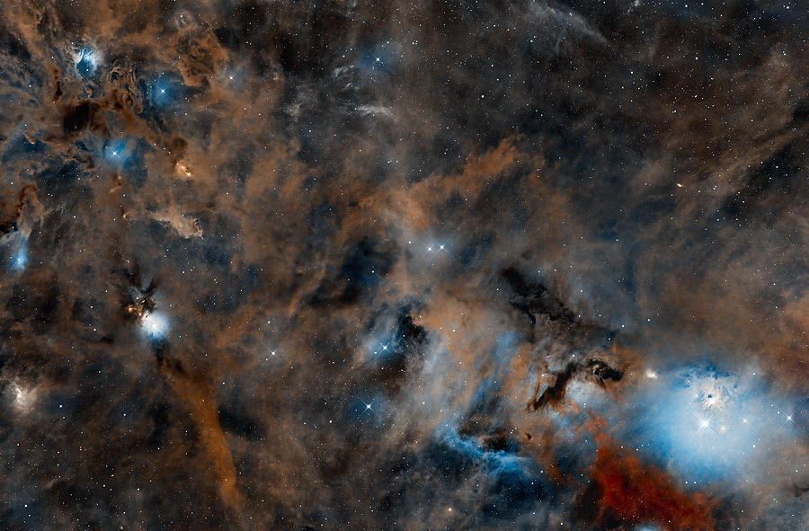 Space Photograph - Dust In Perseus by Vikas Chander