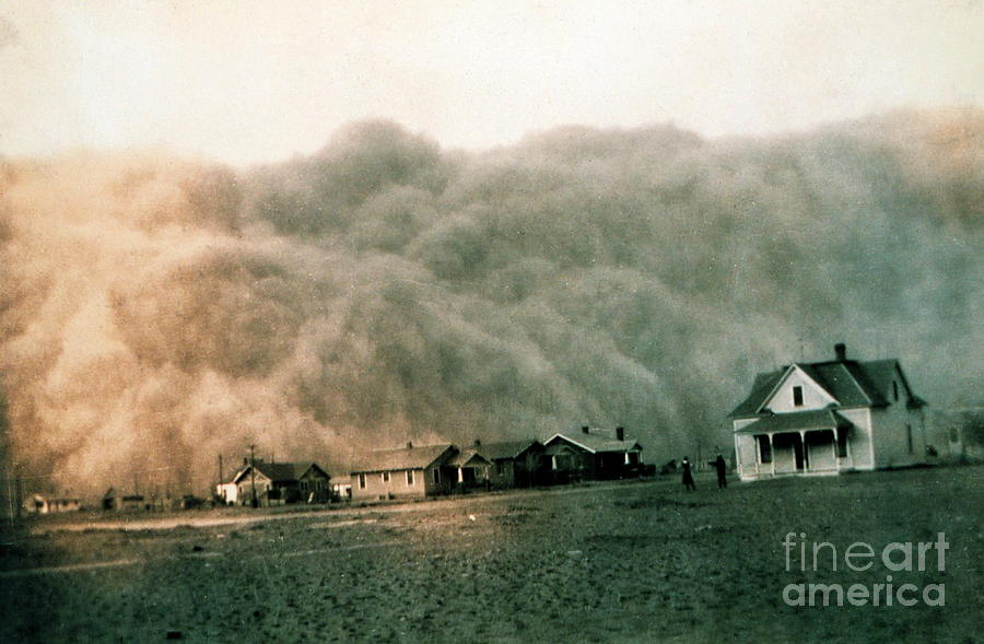 Dust Storm Photograph by Noaa/science Photo Library