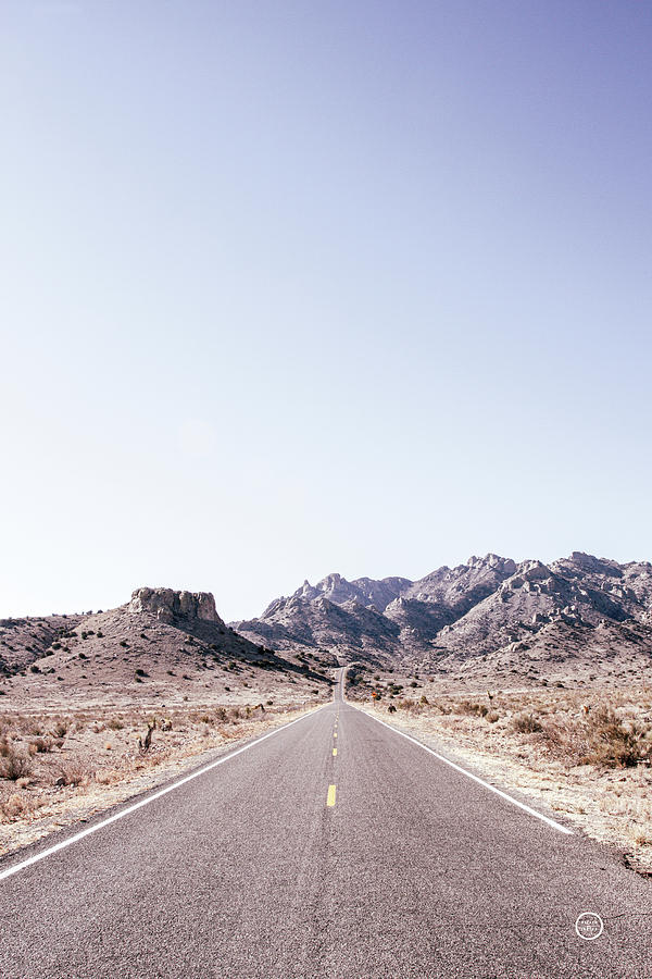 Mountain Photograph - Dusty Desert Dreams Road by Nathan Larson