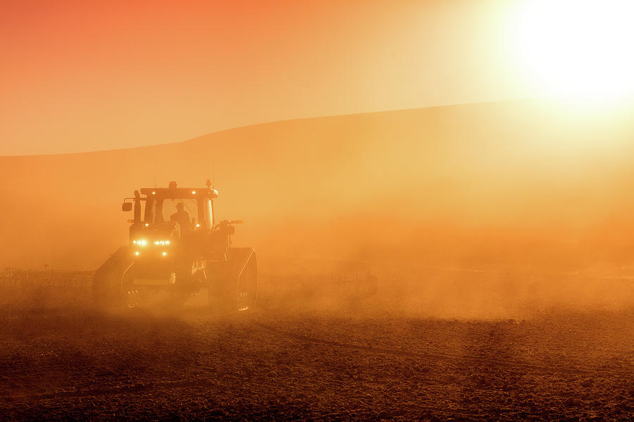 Dusty Fields Photograph by Todd Klassy
