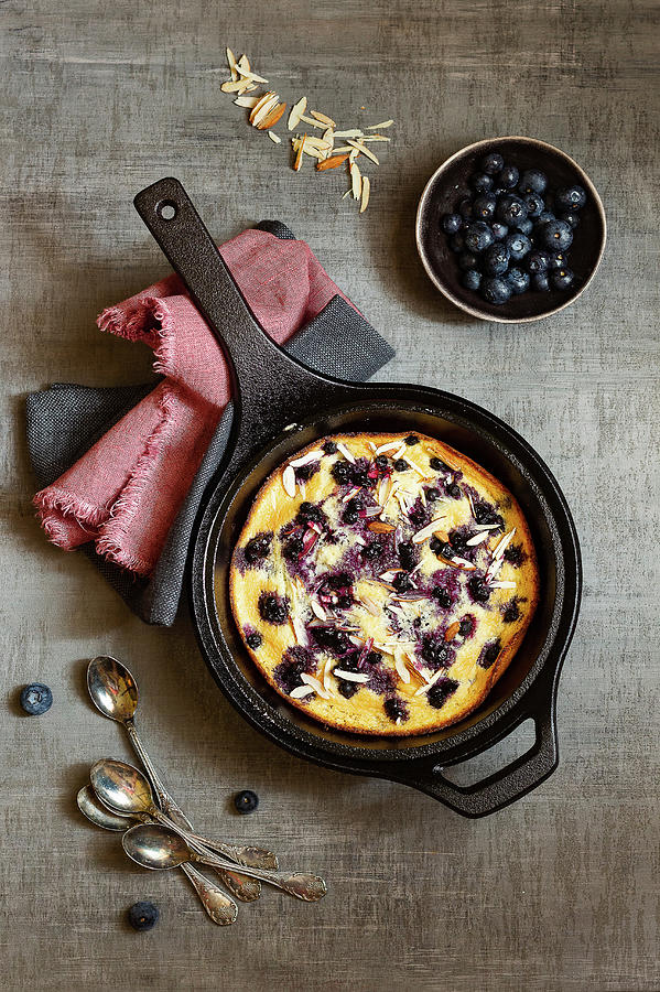 Dutch Baby Pancake Photograph by Alice Del Re