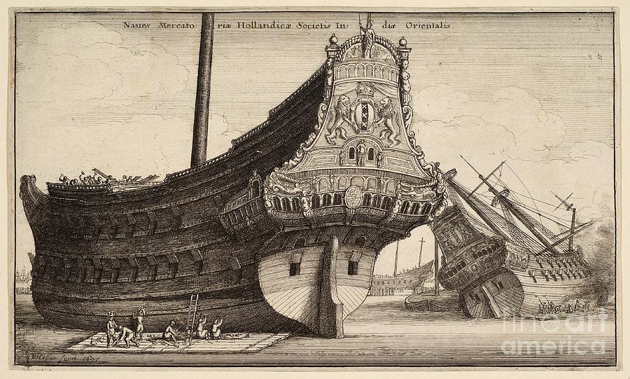 Dutch East Indiaman Ship Photograph by Metropolitan Museum Of Art/science Photo Library