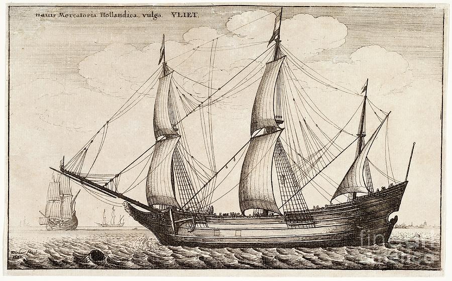 Dutch Freighter Sailing Ship Photograph by Metropolitan Museum Of Art ...