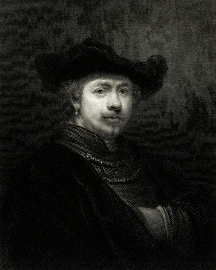Dutch Master Rembrandt Photograph by Underwood Archives