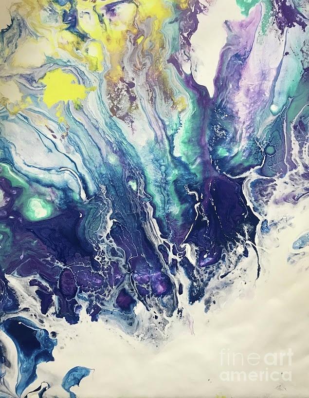 Dutch Pour Easter  Painting by Linda Gustafson-Newlin