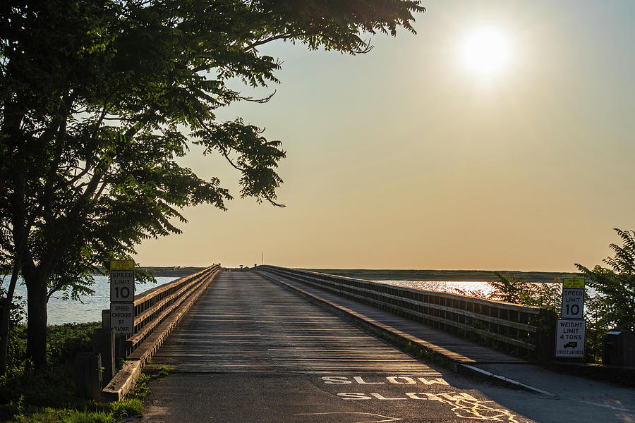 Duxbury MA Powder Point Bridge Duxbury Beach Sunrise Photograph by Toby ...