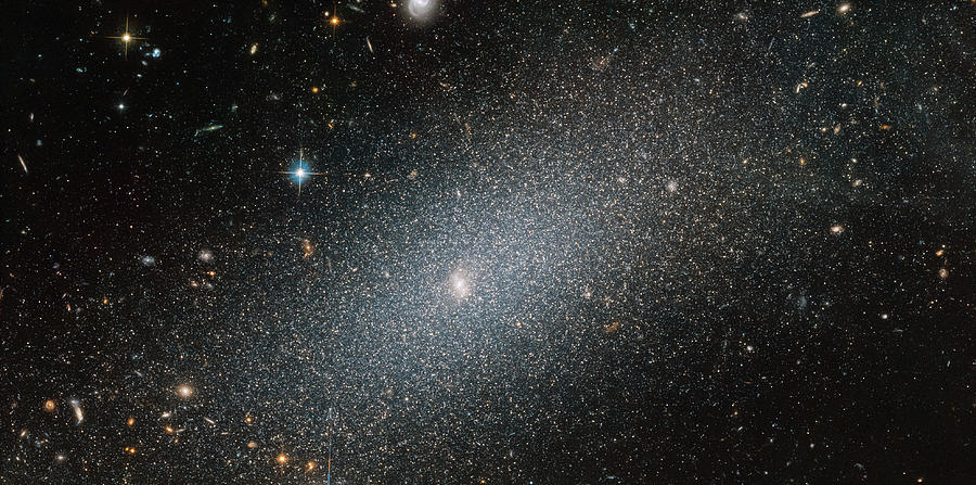 Dwarf Elliptical Galaxy Photograph by Science Source