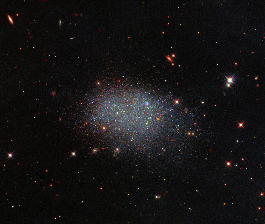 Dwarf Irregular Galaxy In The Local Void Photograph by Science Source