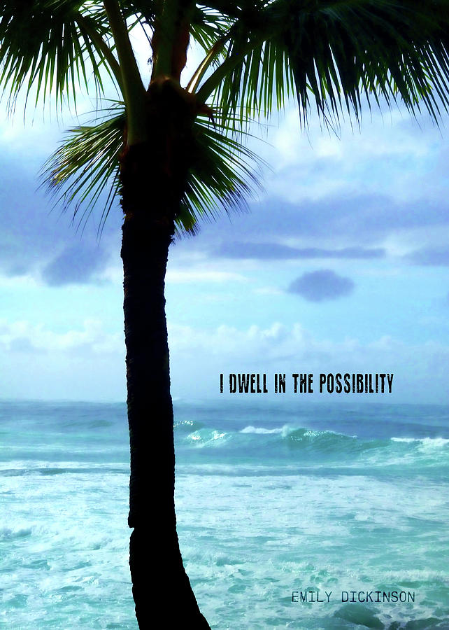 Paradise Photograph - DWELL IN PARADISE quote by JAMART Photography