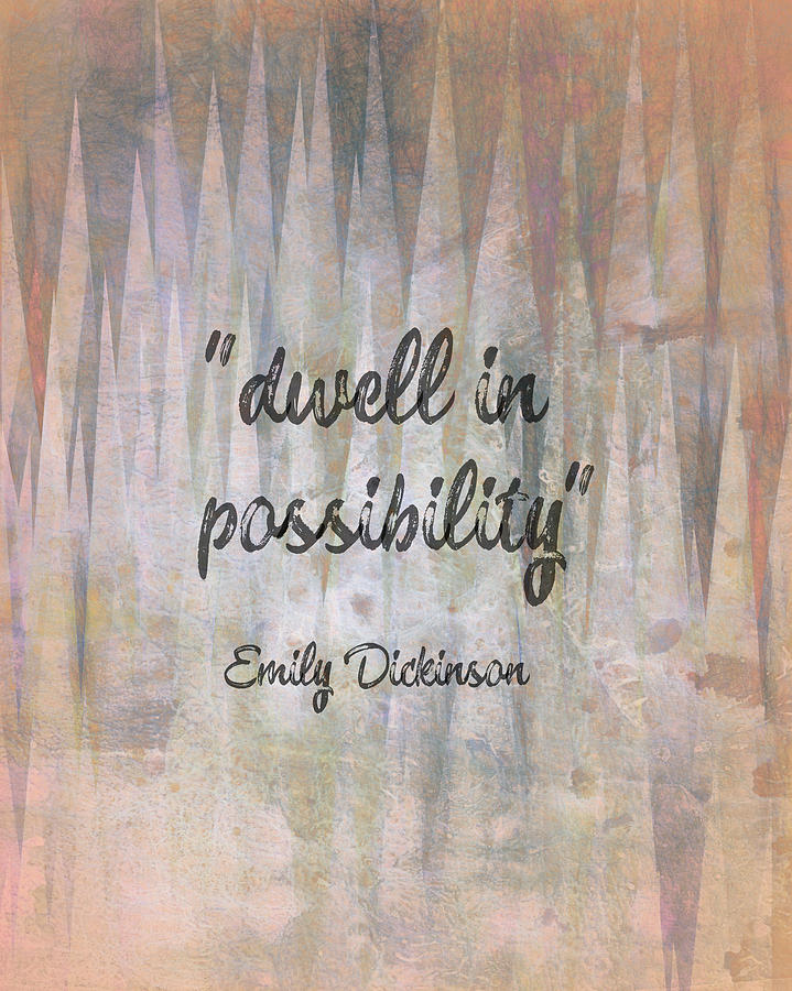 Dwell in Possibility Sticker