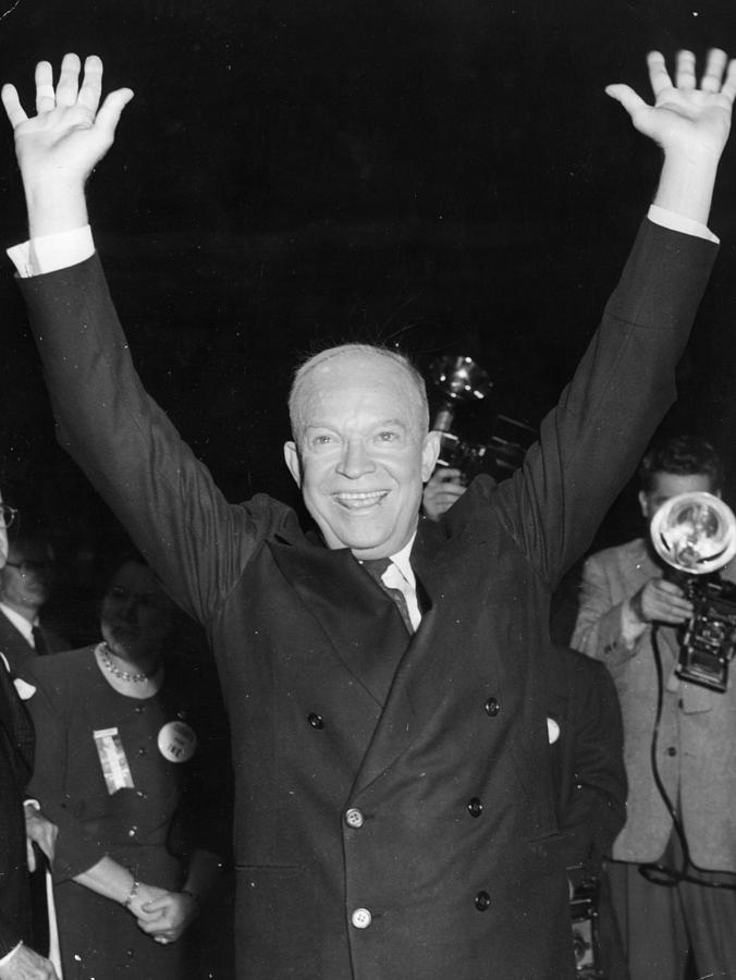 Dwight Eisenhower Photograph by Keystone