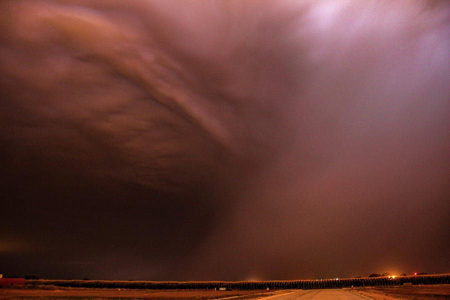 Dying Late Night Supercell 023 Photograph by NebraskaSC