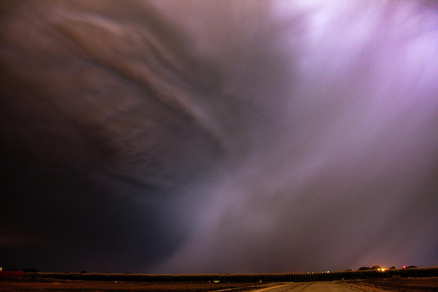 Dying Late Night Supercell 024 Photograph by NebraskaSC