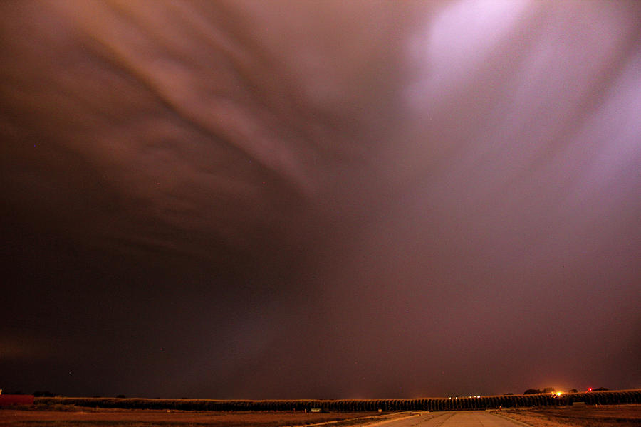 Dying Late Night Supercell 027 Photograph by NebraskaSC