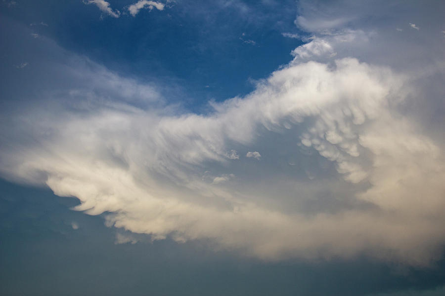 Dying Nebraska Thunderstorms at Sunset 013 Photograph by NebraskaSC