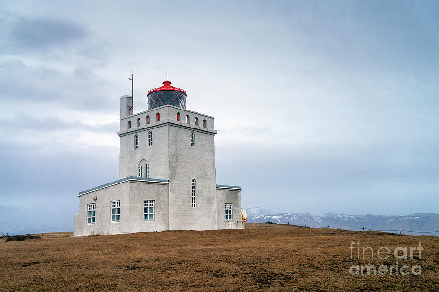 Dyrholaey Lighthouse - Iceland Photograph