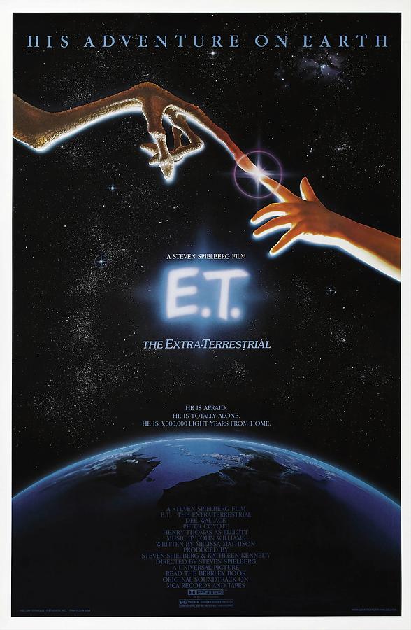 E. T. The Extra-terrestrial -1982-. Photograph by Album