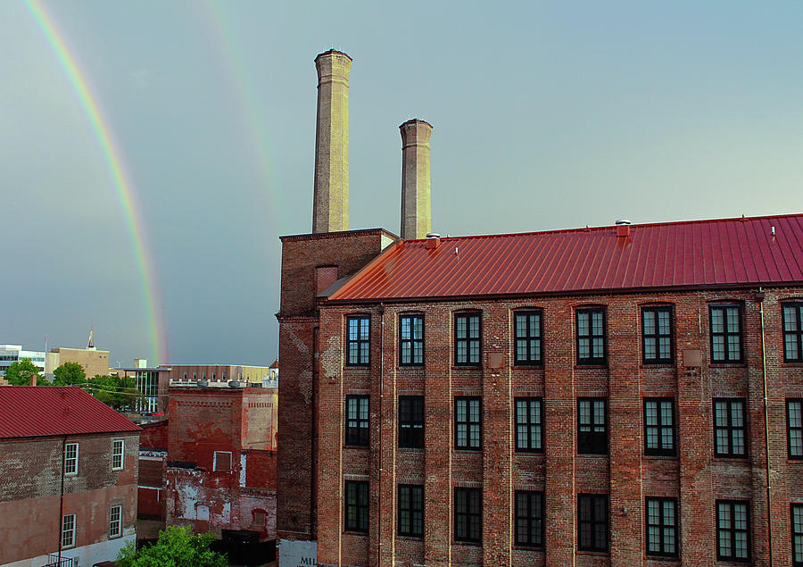 Eagle and Phenix Columbus, GA Digital Art by Flint Solutions Photography