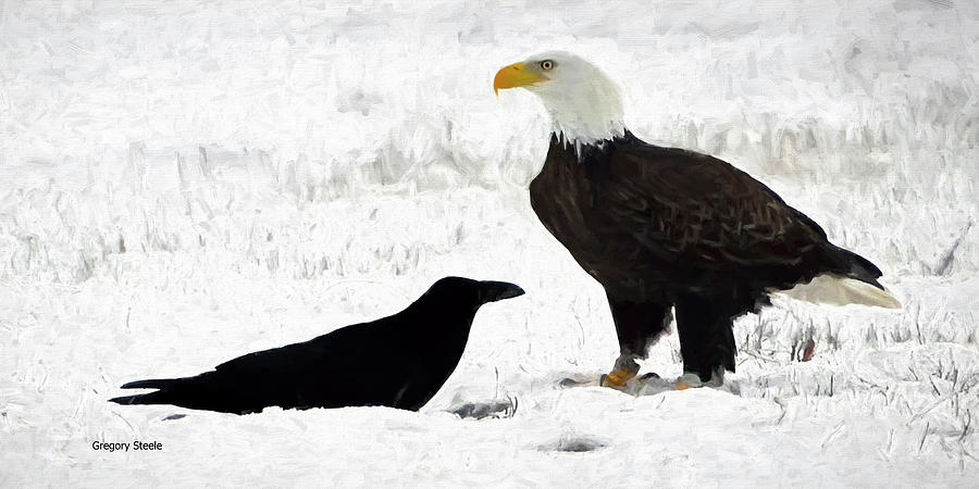 Eagle and Raven 2 by Gregory Steele