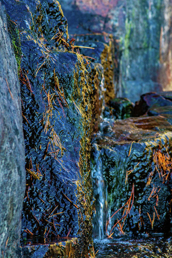 Eagle Falls Abstract Photograph by Bill Gallagher