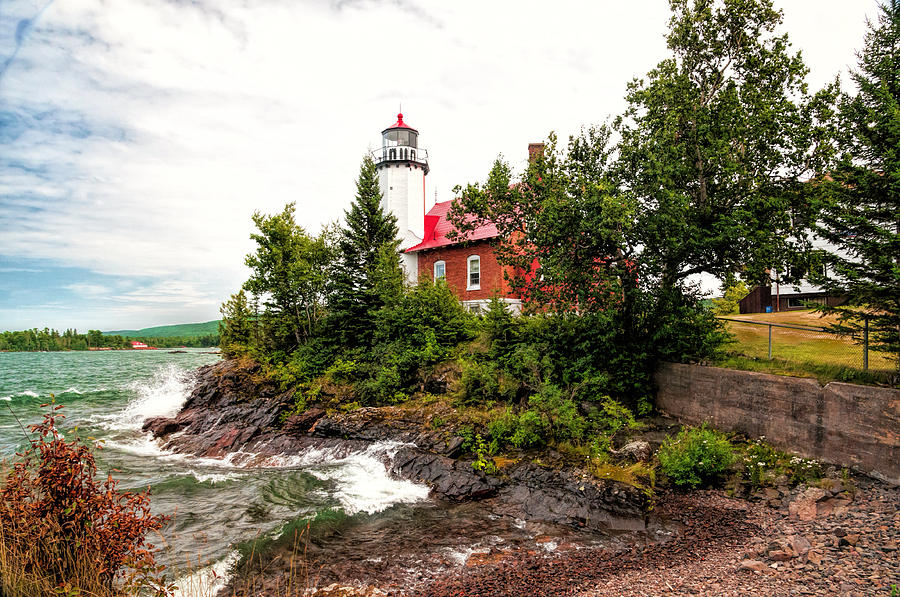 Eagle Photograph - Eagle Harbor Lighthouse no 2 by Phyllis Taylor