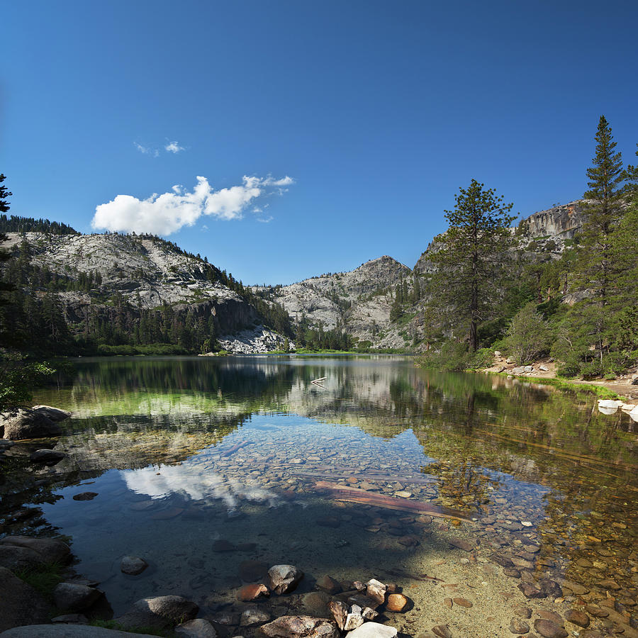 Eagle Lake In The Tahoe Mountains Photograph by Stuartduncansmith