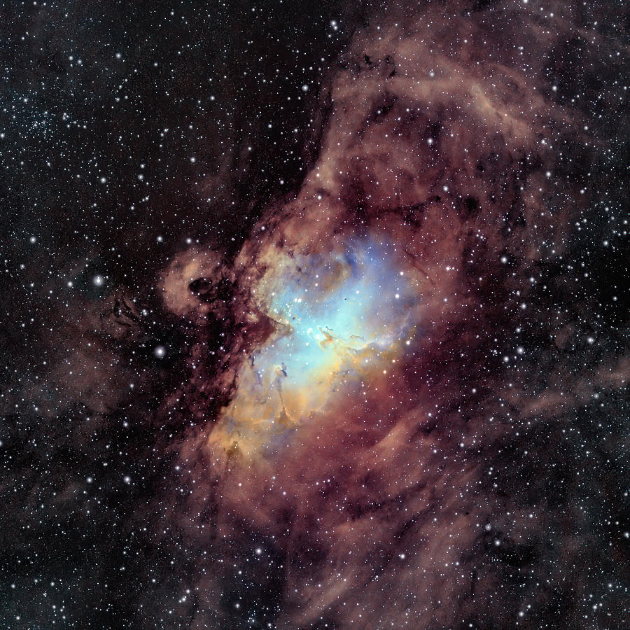 Eagle Nebula Photograph by Taransohal