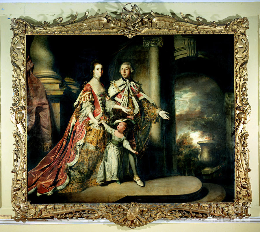 Earl And Countess Of Mexborough, With Their Son Lord Pollington, 1761 ...