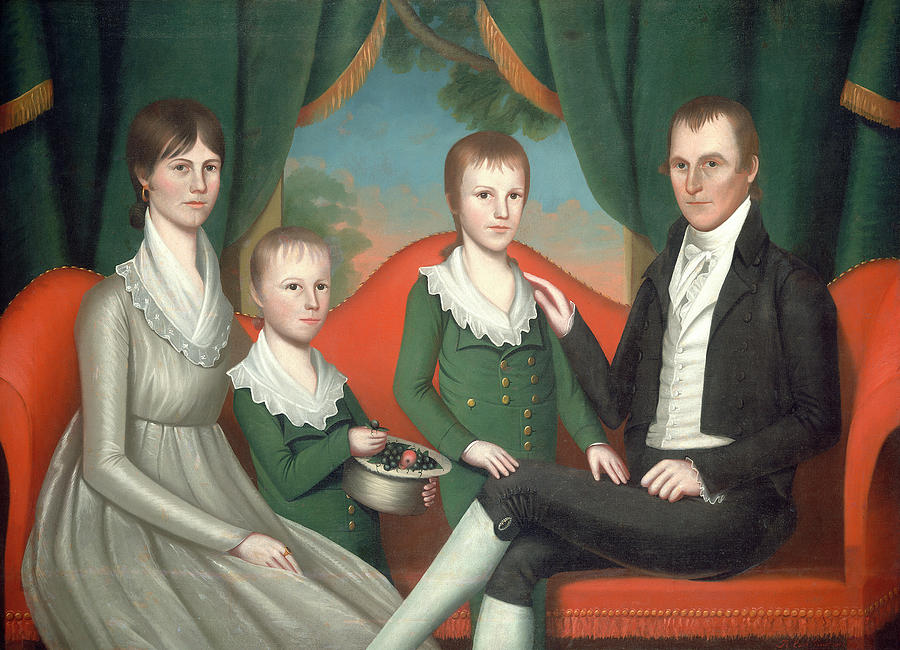 Earl: Family Portrait, 1804 Painting by Ralph Eleaser Whiteside Earl ...