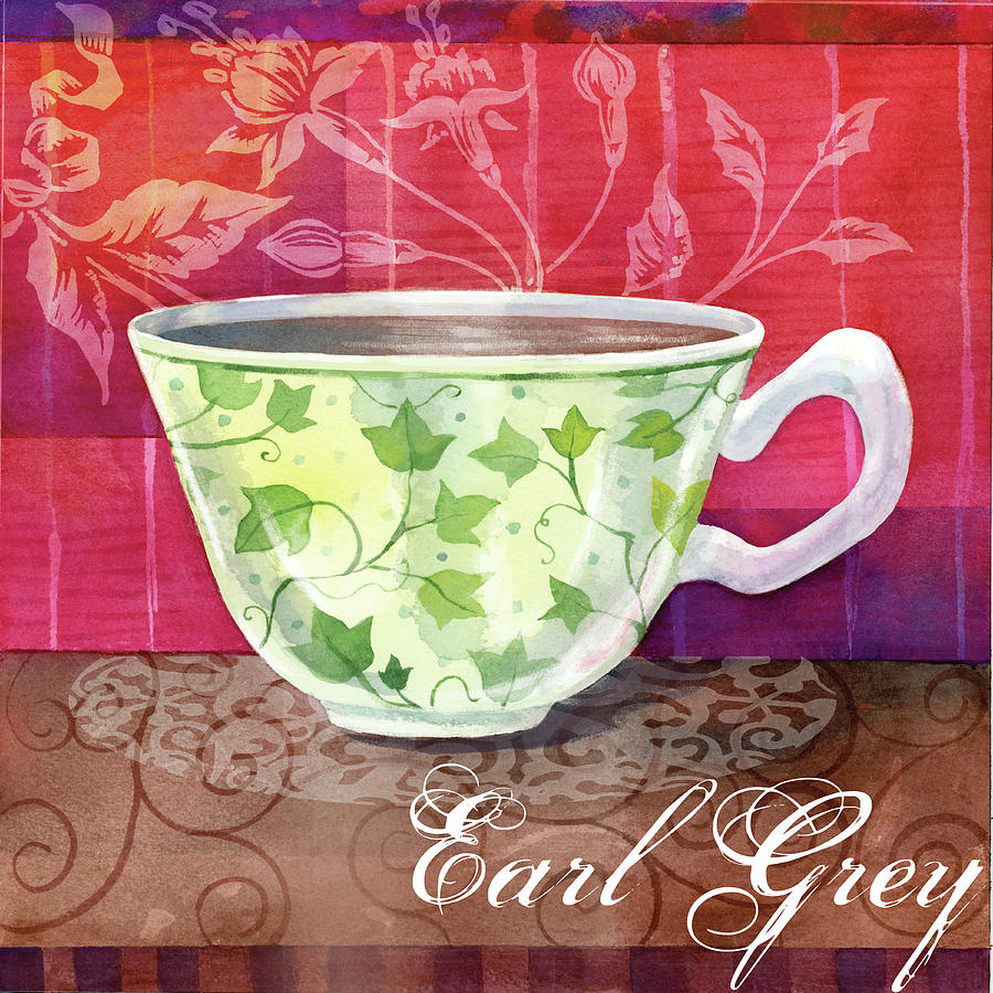 Earl Gray Tea Mixed Media - Earl Gray by Fiona Stokes-gilbert