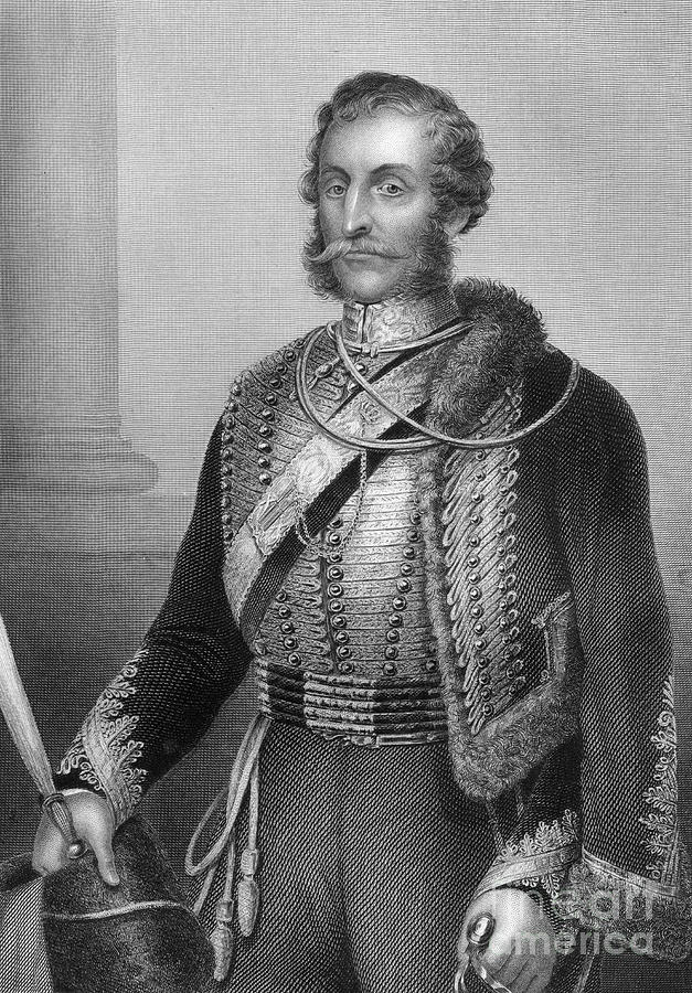 Earl Of Cardigan, 1857. Artist Dj Pound Drawing by Print Collector