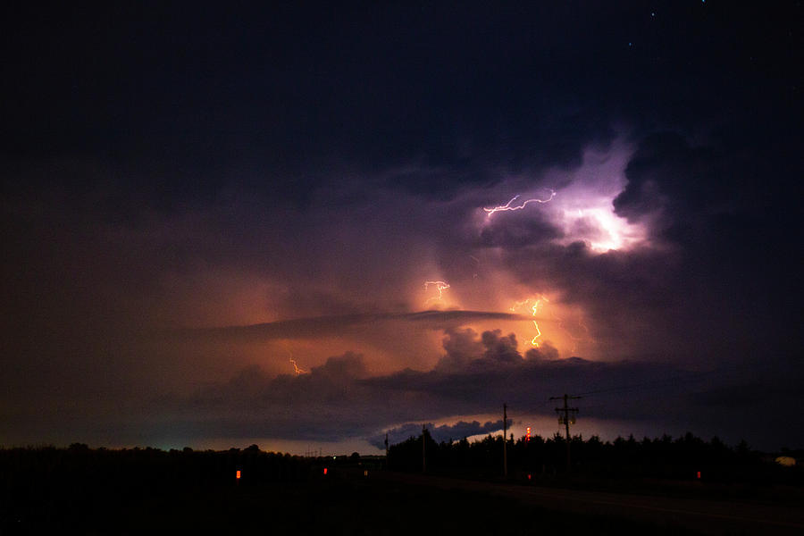 Early August Nebraska Lightning 007 Photograph by NebraskaSC
