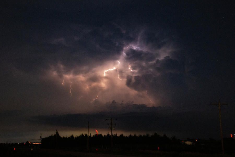 Early August Nebraska Lightning 016 Photograph by NebraskaSC